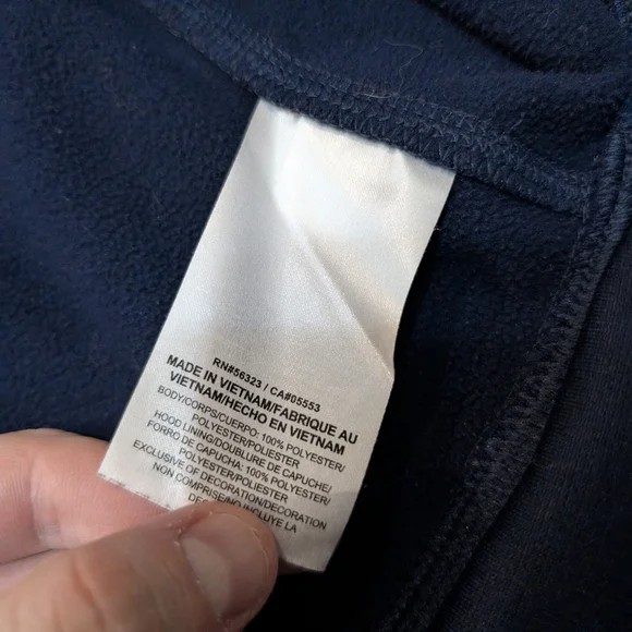 Nike Therma Fit Denver Broncos Navy Hoodie Men's XXL - Picture 4 of 9